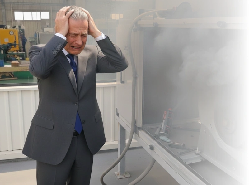 reparacion maquina costosa empresa